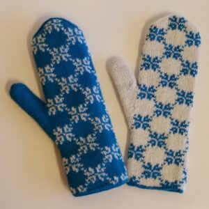 Tvöfalt prjón uppskriftir