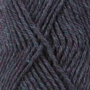 Drops Karisma Mix - bensínblár/kirsuber (nr 75)