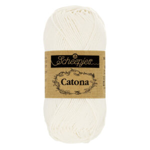 Scheepjes Catona 50g - bridal white (nr 105)