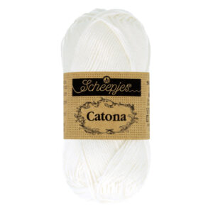 Scheepjes Catona 50g - snow white (nr 106)