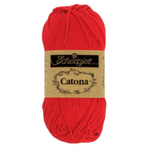 Scheepjes Catona 50g - hot red (nr 115)