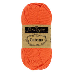 Scheepjes Catona 50g - royal orange (nr 189)