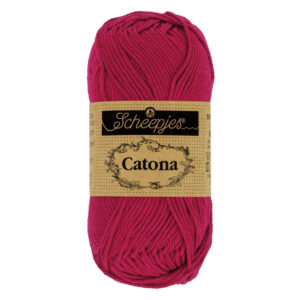 Scheepjes Catona 50g - scarlet (nr 192)