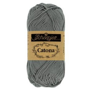 Scheepjes Catona 25g - metal grey (nr 242)