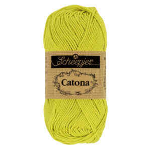 Scheepjes Catona 25g - green yellow (nr 245)