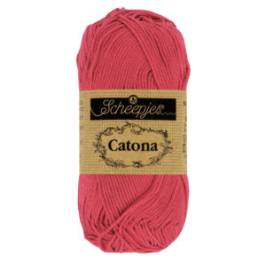 Scheepjes Catona 25g - rosewood (nr 258)