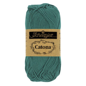 Scheepjes Catona 25g - deep ocean green (nr 391)