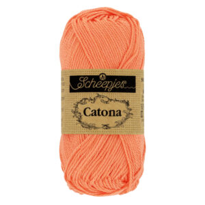 Scheepjes Catona 25g - rich coral (nr 410)
