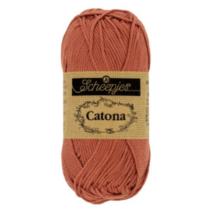 Scheepjes Catona 50g - brick red (nr 504)