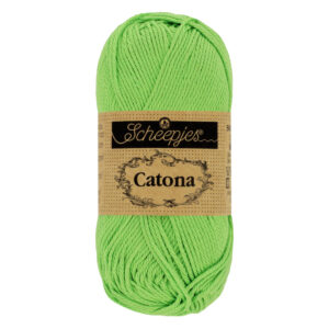 Scheepjes Catona 50g - apple green (nr 513)