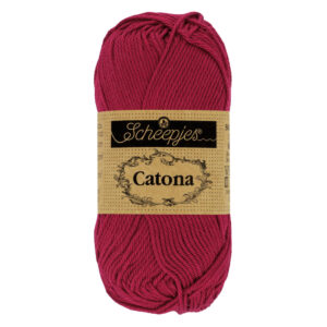 Scheepjes Catona 50g - ruby (nr 517)