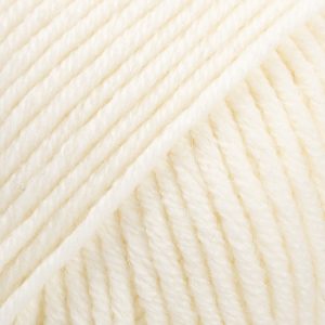 Drops Merino Extra Fine - rjómahvítur (nr 01)
