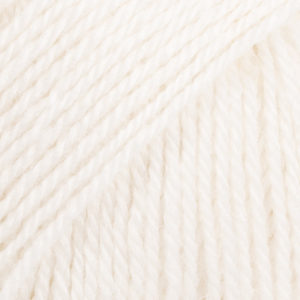 Drops Flora - Hvítur (nr 02)