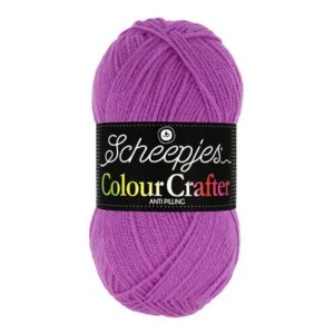 Scheepjes Colour Crafter - ljósfjólubleikur (Hengelo nr. 1084)