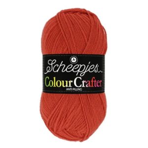 Scheepjes Colour Crafter - appelsínurauður (Vlissingen nr. 1723)
