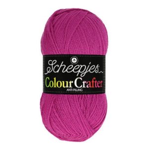 Scheepjes Colour Crafter - dökkbleikur (Drachten nr. 1827)