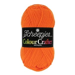 Scheepjes Colour Crafter - skærappelsínugulur (Gent nr. 2002)