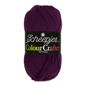 Scheepjes Colour Crafter - plómufjólublár (Spa nr. 2007)