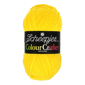 Scheepjes Colour Crafter - neon gulur (Leuven nr. 2008)