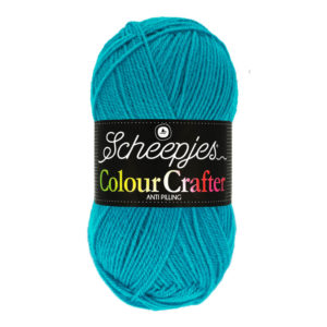 Scheepjes Colour Crafter - dekkri túrkís (Knokke nr. 2012)