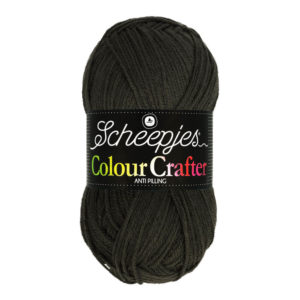 Scheepjes Colour Crafter - dökkgrár (Pollare nr. 2018)