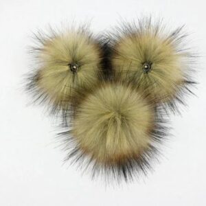 Dúskar gervi þvottabjörn - 10 og 15 cm