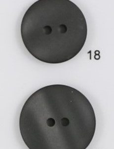 Skeljatölur svartar - 18 og 20mm