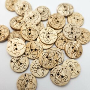 Kókostölur flugvél - 15 og 18mm