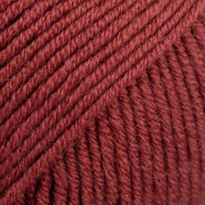 Drops Merino Extra Fine - vínrauður (nr 48)