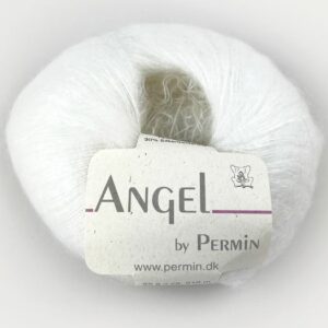 Angel mohair - Hvítur (nr 01)