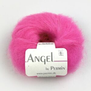 Angel mohair - Neon bleikur (nr 35)