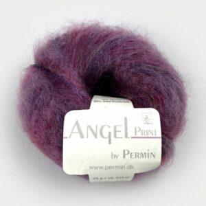 Angel Print mohair - Lilla toner (nr 64)