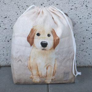 KnitterBag Hundur - blá