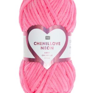 Creative Chenillove - neon bleikur (nr 002)