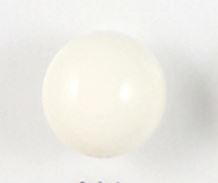 Plasthnappar hvítir - 10mm