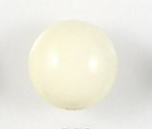 Plasthnappar rjómahvítir - 10mm