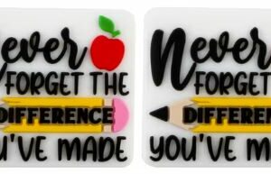 Never Forget the Difference You've Made - lykkjustopparar