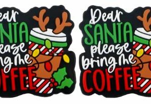 Dear Santa Please Bring Coffee - lykkjustopparar
