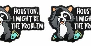 Houston I Might Be the Problem - lykkjustopparar