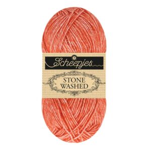 Scheepjes Stone Washed - realgar red (nr 843)
