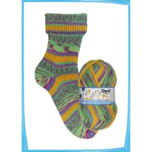 Opal Crazy Waters - grænn/orange