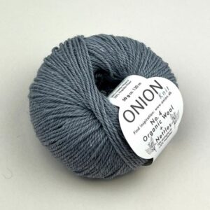 Onion No.4 Organic Wool+Nettles - grå (nr 05)