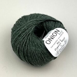 Onion No.4 Organic Wool+Nettles - flaskegrøn (nr 06)