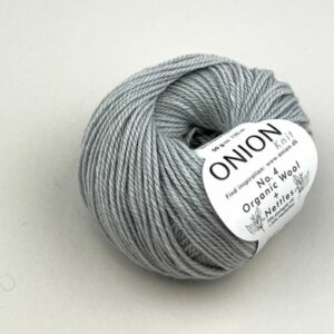Onion No.4 Organic Wool+Nettles - lys grå (nr 09)