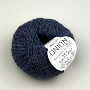 Onion No.4 Organic Wool+Nettles - jeans blå (nr 10)