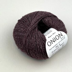 Onion No.4 Organic Wool+Nettles - lilla (nr 19)