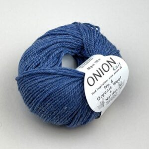 Onion No.4 Organic Wool+Nettles - blå (nr 20)