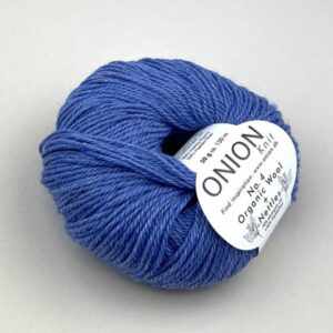 Onion No.4 Organic Wool+Nettles - havblå (nr 24)