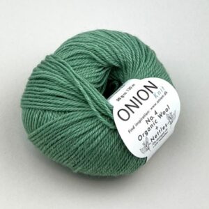 Onion No.4 Organic Wool+Nettles - lys grøn (nr 25)