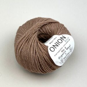 Onion No.4 Organic Wool+Nettles - rosa pudder (nr 30)